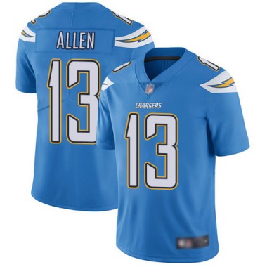 Los Angeles Chargers NFL Football Keenan Allen Electric Blue Jersey Youth Limited #13 Alternate Vapor Untouchable->youth nfl jersey->Youth Jersey